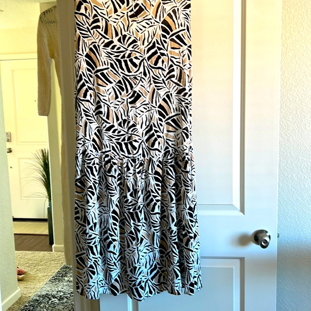 Beautiful long halter dress by Loft